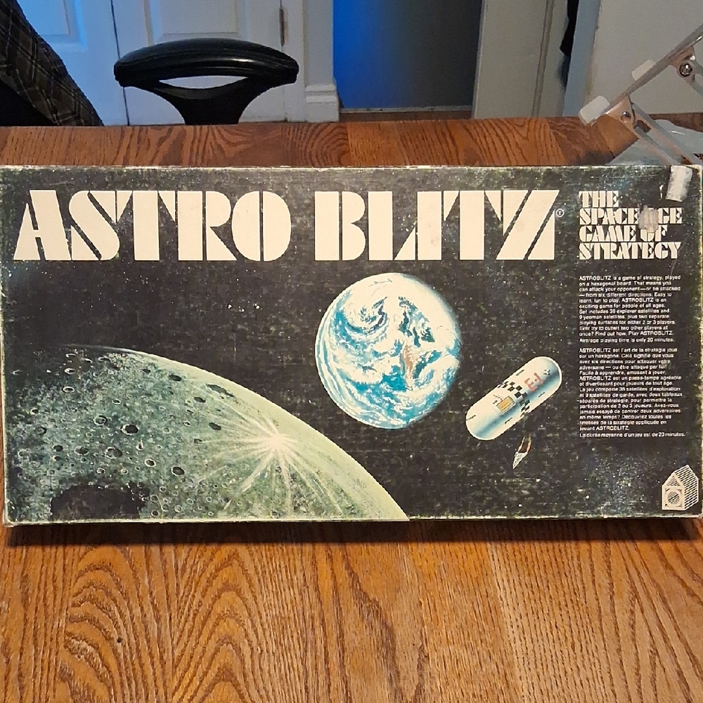1969 Astro Blitz Board Game